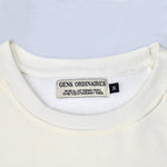 Gens Ordinaires Off-White Cotton Crew Neck Mens Sweatshirt